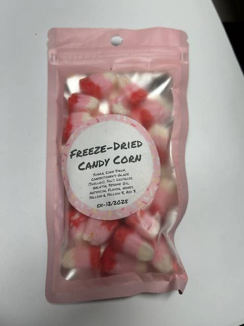Freeze Dried Valentine Candy Corn