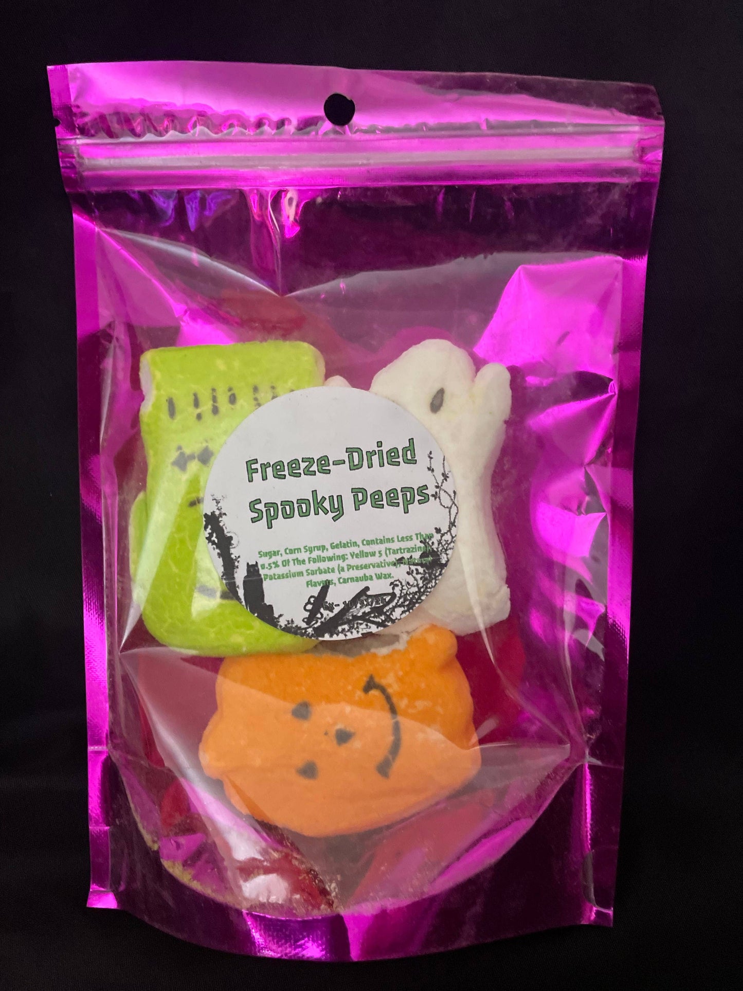 Freeze dried candy Halloween Peeps