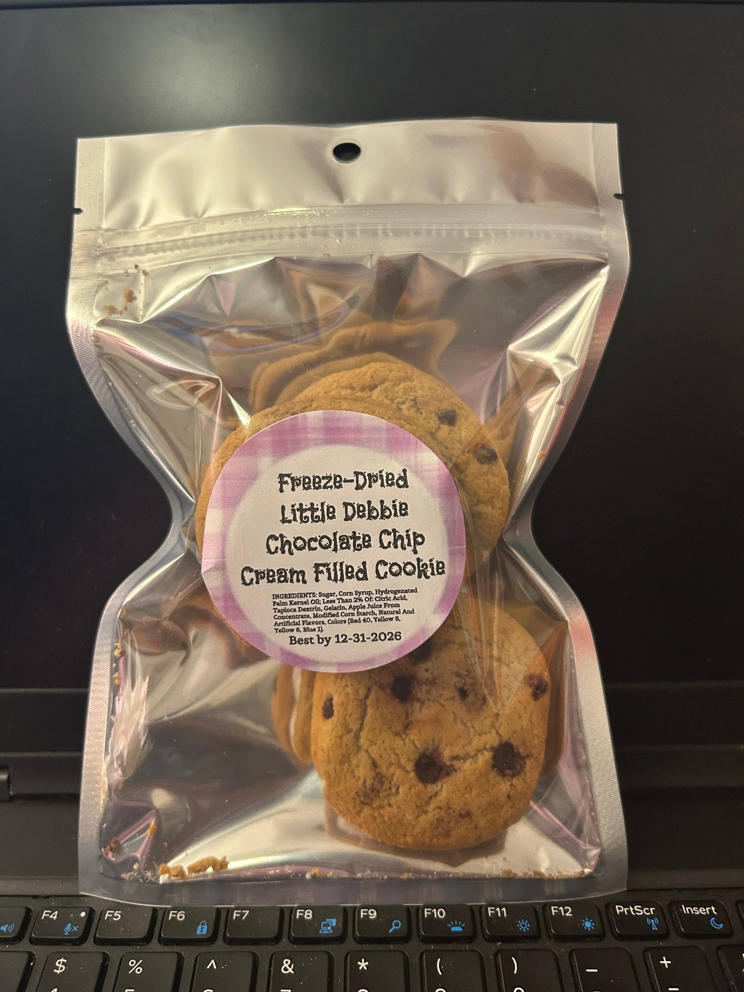 Little
Debbie chocolate chip cookie 