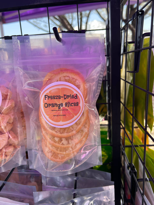 Freeze dried oranges 