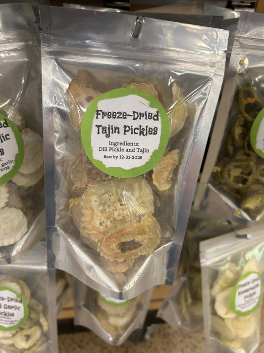 Freeze dried tajin pickles 