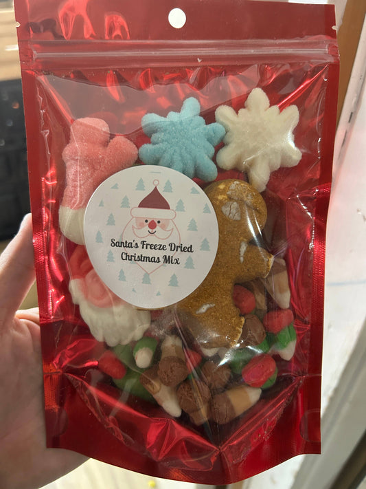 Freeze dried Christmas mix (contents vary)