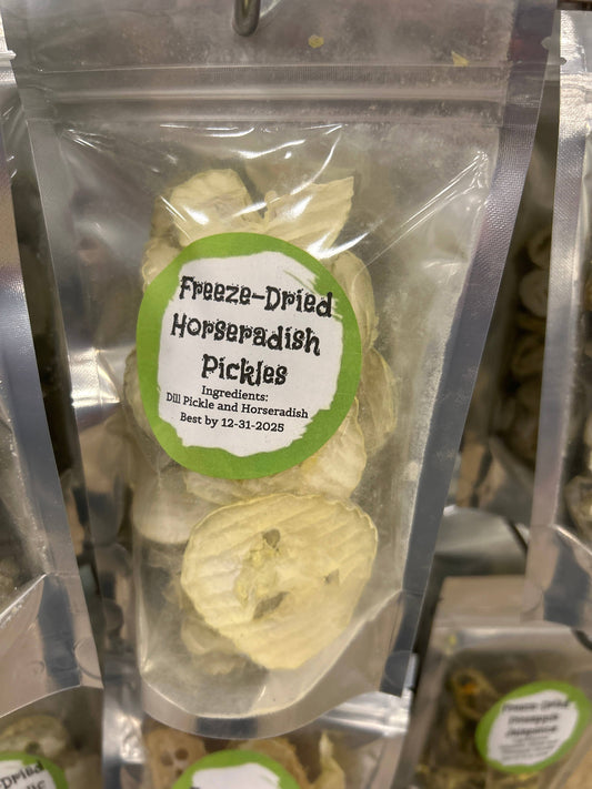 Freeze Dried Horseradish Pickles