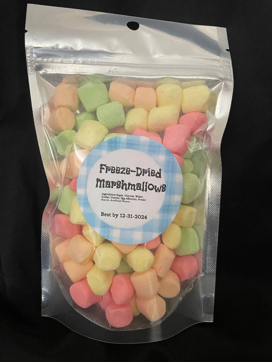 Freeze Dried Candy Fruit Flavored marshmallows